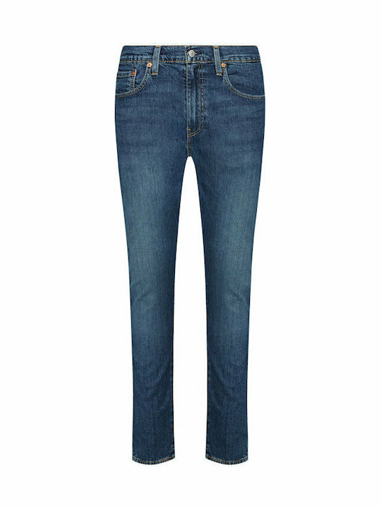 512 Men's Jeans Pants with Slim Tapered Fit Blue