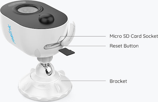 Reolink Lumus IP Surveillance Camera Wi-Fi Full HD 1080p Waterproof with Two-Way Communication
