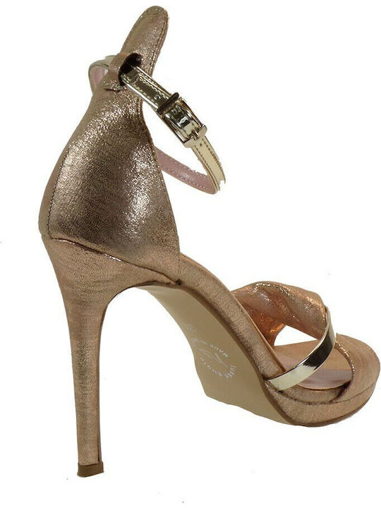 40637 Sandalen Gold