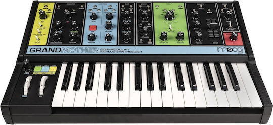 Moog Synthesizer Grandmother Case Set mit 32 Tasten Standard Berührung mit Hülle Schwarz
