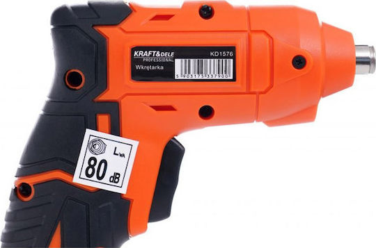 Kraft & Dele KD1576 Κατσαβίδι Μπαταρίας 3.6V 1x0.8Ah