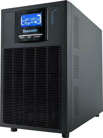 Tescom Neoline Plus 1103 ST UPS On-Line 3000VA 2700W with 4 Schuko Power Plugs