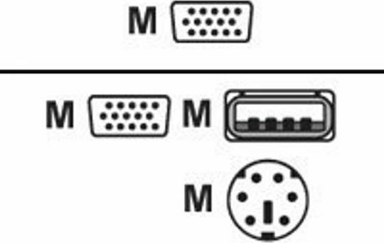 Level One KVM Cable ACC-2103 5m για KVM-0831/KVM-1631 και KCM-series