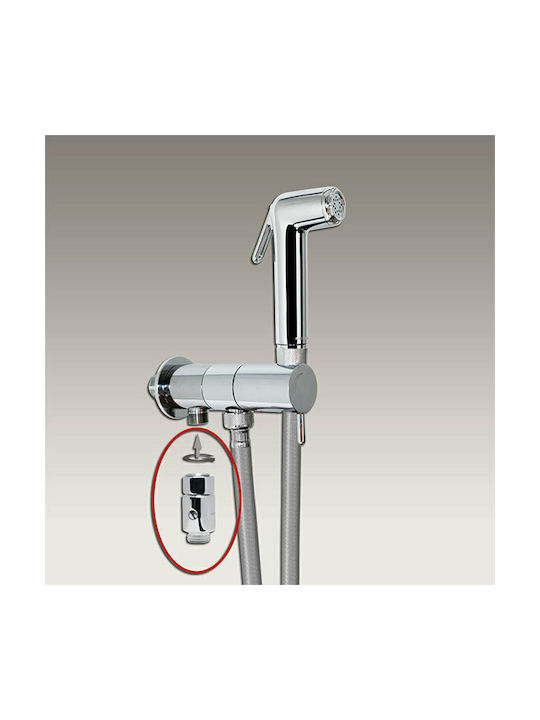 La Torre Flush II Wandmontage Satz Bidet Chrome