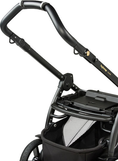 Peg Perego New Book Modular SL Ρυθμιζόμενο Καρότσι 3 σε 1 Kατάλληλο για Nεογέννητο Graphic Gold 12.3kg