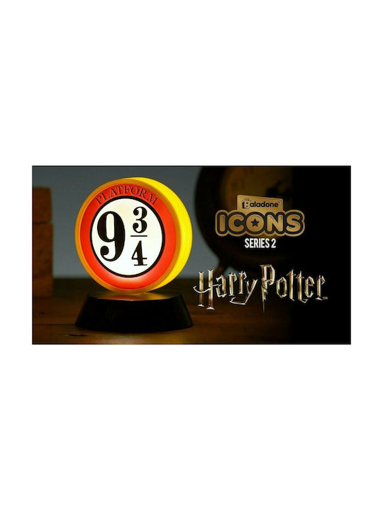 Paladone Παιδικό Διακοσμητικό Φωτιστικό Harry Potter Platform 9/34 Κόκκινο 10εκ.