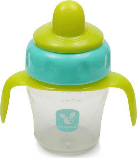 Cangaroo Educational Sippy Cup Plastic with Handles Blue for 6m+m+ 150ml