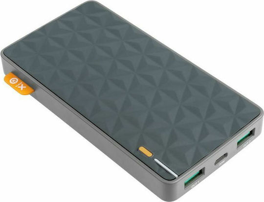 Xtorm Fuel Series Power Bank 10000mAh 20W με 2 Θύρες USB-A και Θύρα USB-C Power Delivery / Quick Charge 3.0 Γκρι