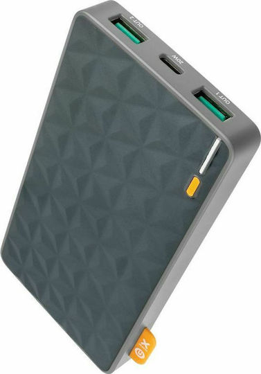 Xtorm Fuel Series Power Bank 10000mAh 20W με 2 Θύρες USB-A και Θύρα USB-C Power Delivery / Quick Charge 3.0 Γκρι