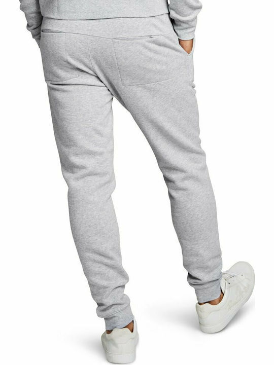Sweatpants with Elastic Gray