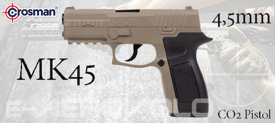 Crosman CO2 Air Pistol MK45 4.5mm
