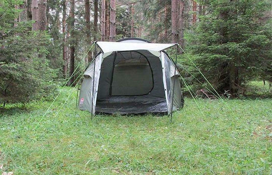Coleman Coastline 3 Plus Camping Tent Tunnel Green 4 Seasons for 3 People 440x200x150cm