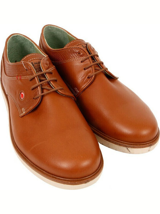 Men's Leather Casual Shoes Tabac Brown