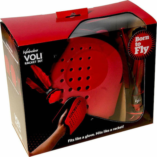 Waboba Voli Flyer Beach Game in Red Color