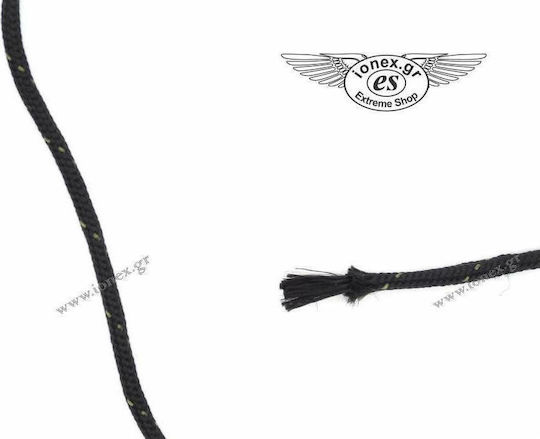 Survivors Survivors Seil Durchmesser 3mm Länge 1m Schwarzes Seil Artänis Schwarz