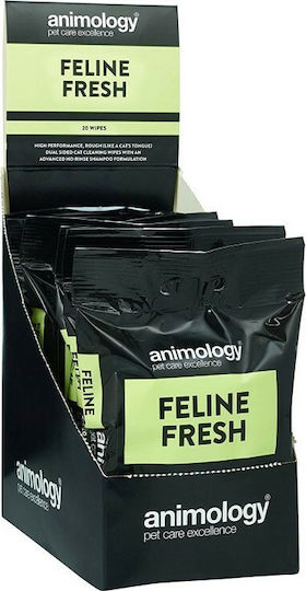 Animology Wet Wipes Feline Fresh
