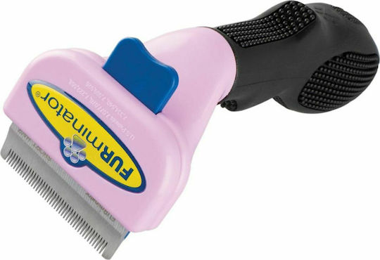 FURminator Cat Brush Undercoat deShedding Tool Pink