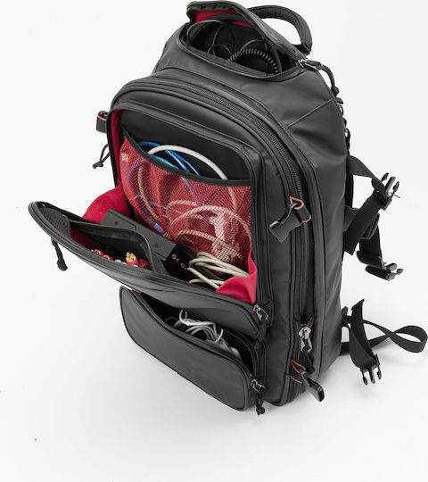 Magma Riot DJ-Backpack II Black/Red