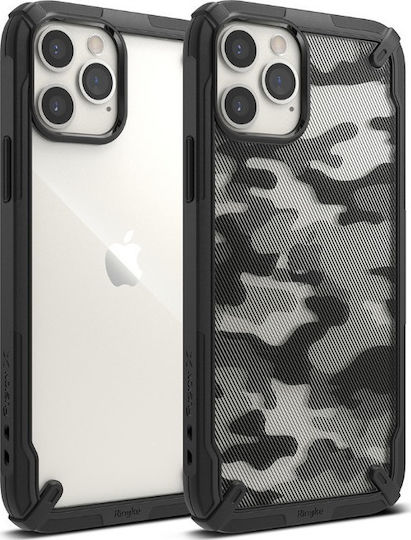 Ringke Fusion X Back Cover Πλαστικό / Σιλικόνης Μαύρο (iPhone 12 Pro Max)