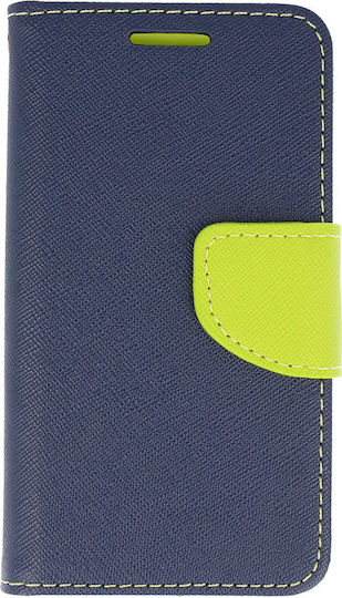 Fancy Wallet Δερματίνης Navy Μπλε (Galaxy A31)