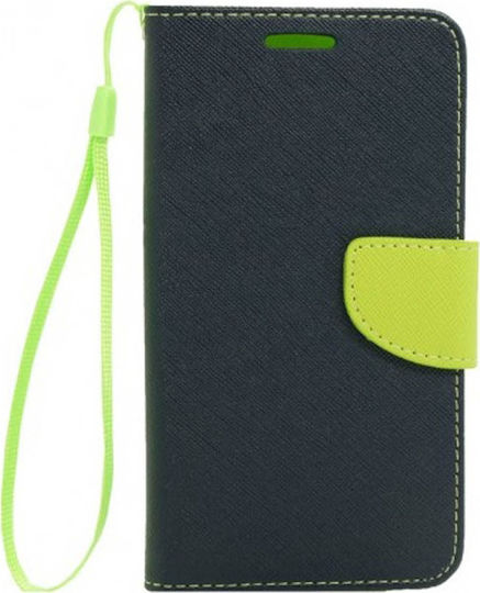 Fancy Wallet Δερματίνης Navy Μπλε (Galaxy A31)