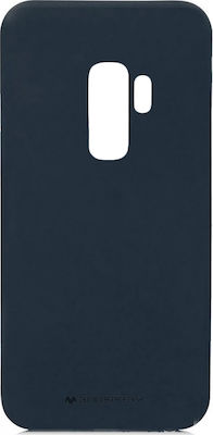 Mercury Soft Feeling Silicone Back Cover Blue (Galaxy S9+)