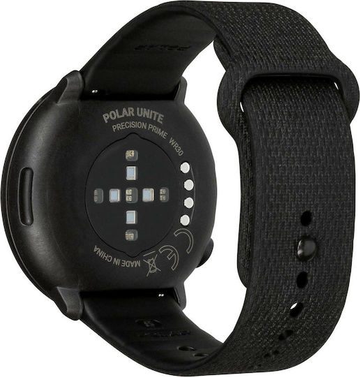 Polar Unite Wasserdicht Smartwatch mit Pulsmesser (Schwarz)