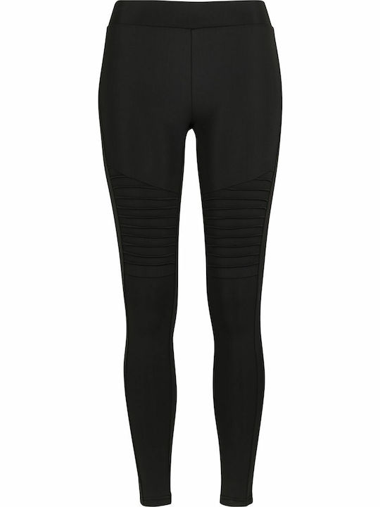Tech Biker Women's Long Training Legging High Waisted Black