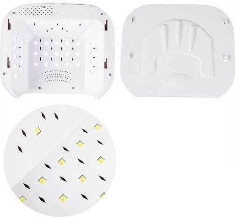 Molly Lac Dual με Ηχείο Bluetooth Φουρνάκι Νυχιών UV / LED 99W Λευκό