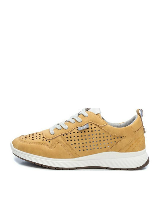 Xti Damen Sneakers Gelb