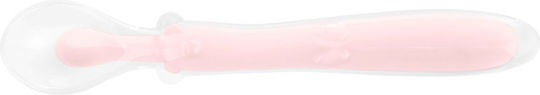 Kikka Boo Baby Spoon Flexible made of Silicone Pink