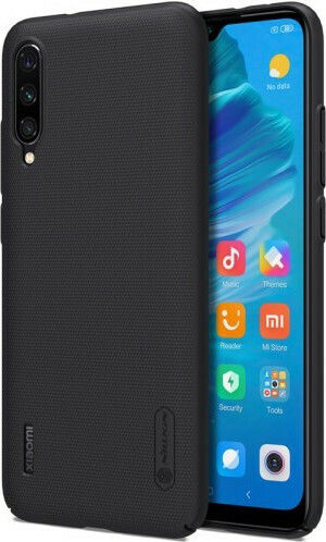 Nillkin Super Frosted Задна корица Пластмаса Черен (Xiaomi Mi A3)