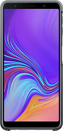 Samsung Back Cover Silicon 1mm Negru (Galaxy A7 2018)
