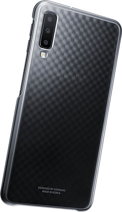 Samsung Back Cover Silicon 1mm Negru (Galaxy A7 2018)