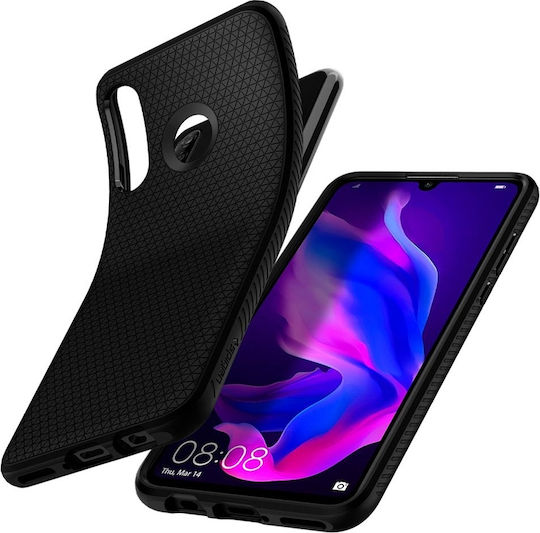 Spigen Liquid Air Back Cover Πλαστικό Μαύρο (Huawei P30 Lite)