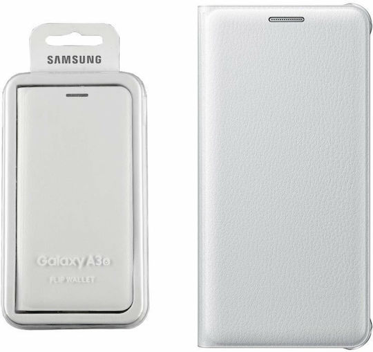 Samsung Book Piele artificială Alb (Galaxy A3 2016) GWW