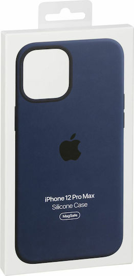 Apple Back Cover Silicone Navy Blue (iPhone 12 Pro Max)