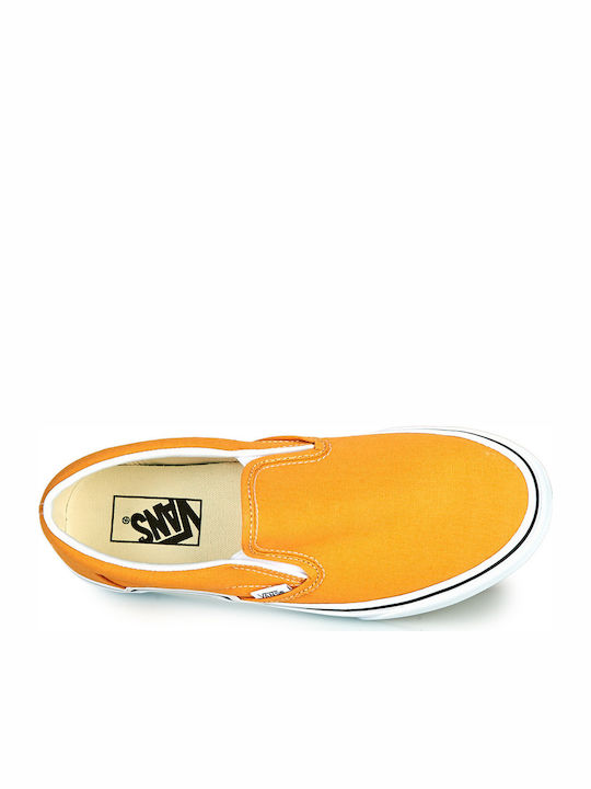Classic Women's Canvas Slip-Ons Golden Nugget/True White