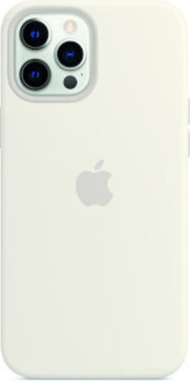 Apple Silicone Case with MagSafe Back Cover Silicone White (iPhone 12 Pro Max)
