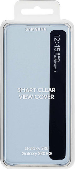 Samsung Book Synthetic Leather / Plastic Light Blue (Galaxy S20)