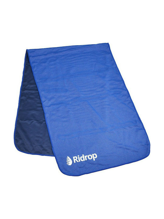 Ridrop Πετσέτα Ψύξης Γυμναστηρίου Μπλε 100x30cm