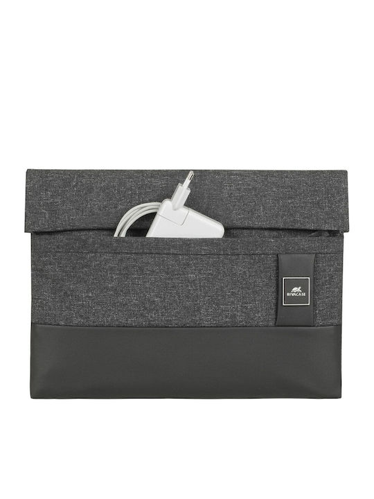 Rivacase Lantau Θήκη για Laptop 13" σε Μαύρο χρώμα