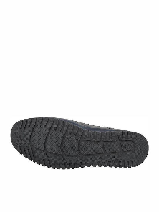 2039 Men's Anatomic Leather Casual Shoes Black