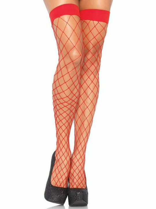 Leg Avenue 9014 Fence Net Thigh Highs