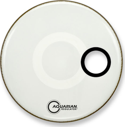 Aquarian Regulator SM Port Drumhead for Drums 18"
