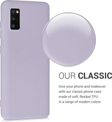 KWmobile Soft Flexible Back Cover Lavender (Galaxy A41)