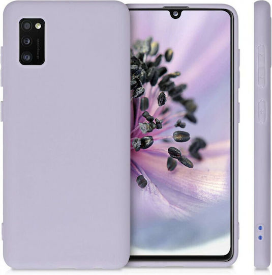 KWmobile Soft Flexible Back Cover Σιλικόνης Μωβ (Galaxy A41)