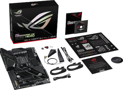 Asus ROG Crosshair VIII Dark Hero X570 WLAN Motherboard ATX mit AMD AM4 Socket