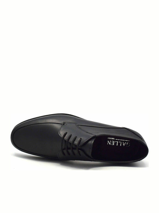 Leder Herren Freizeitschuhe Anatomisch Schwarz