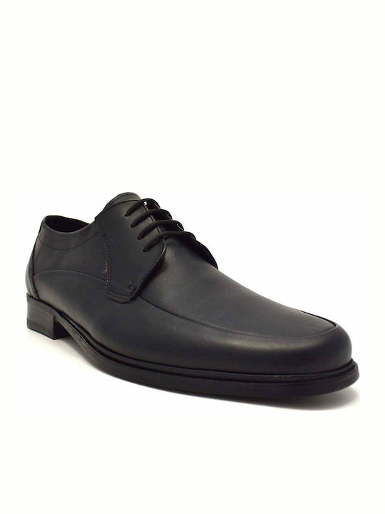 Gallen 161 Leder Herren Freizeitschuhe Anatomisch Schwarz